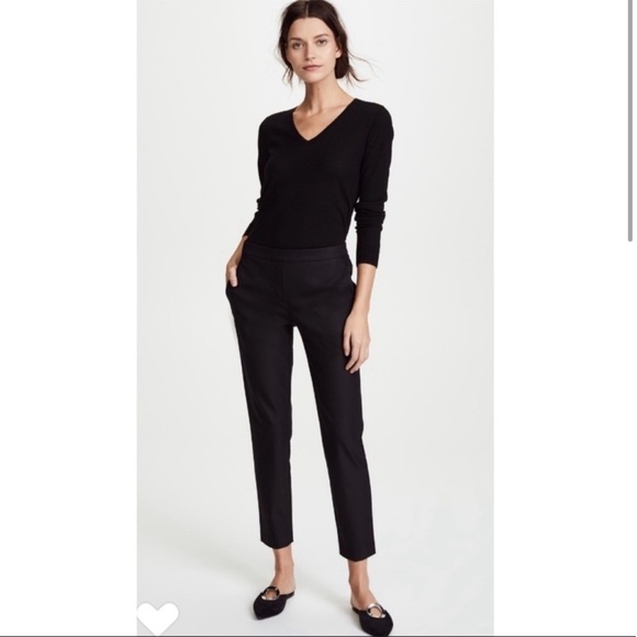 Theory Thaniel Pants in Black. - Picture 2 of 9